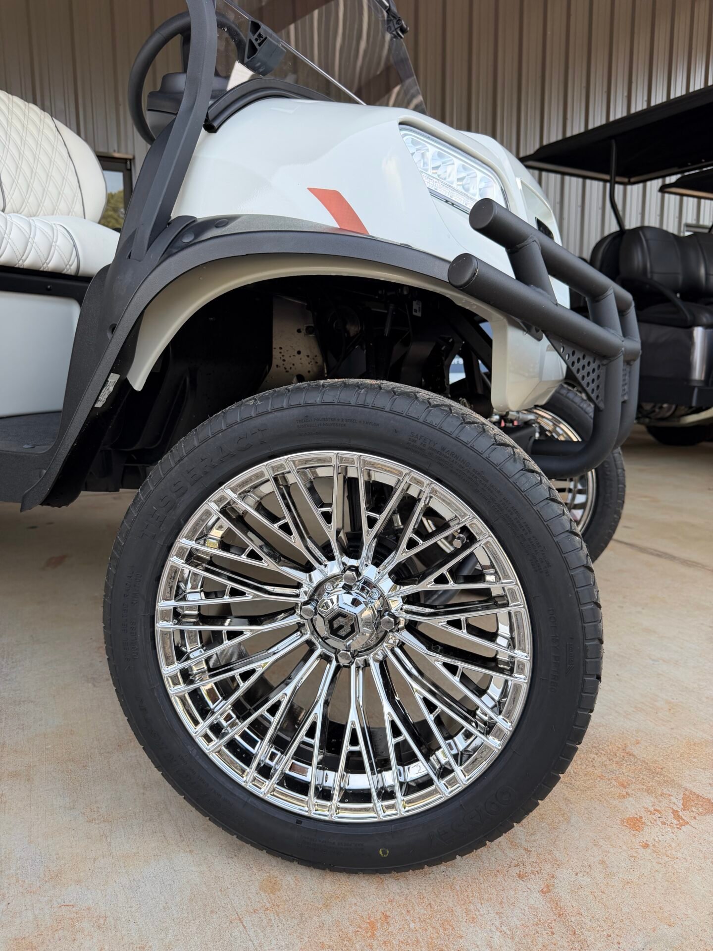 2027 Club Car Onward Lifted 6-Passenger Gas | Custom White - Image 8
